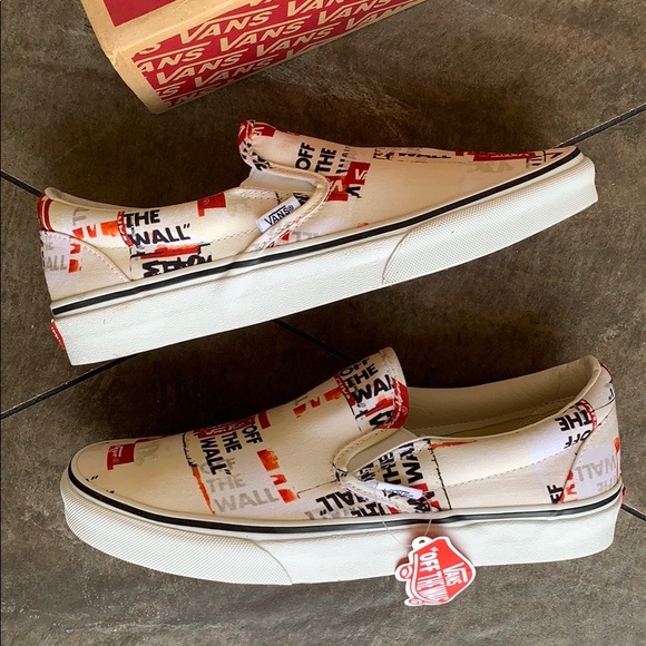 •VANS CLASSIC SLIP ON PACKING TAPE Blcdblc WMNS• - Picture 13 of 16